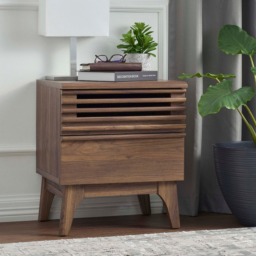 Vera Nightstand in Walnut