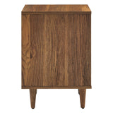 Jaen 2-Drawer Nightstand in Walnut