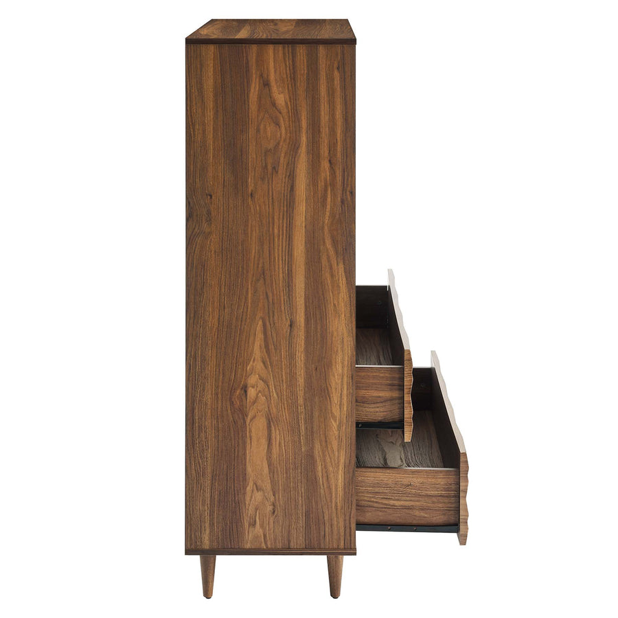 Jaen 5-Drawer Chest in Walnut