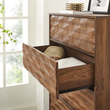 Jaen 5-Drawer Chest in Walnut