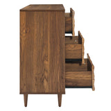 Jaen 6-Drawer Dresser in Walnut