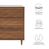 Jaen 6-Drawer Dresser in Walnut