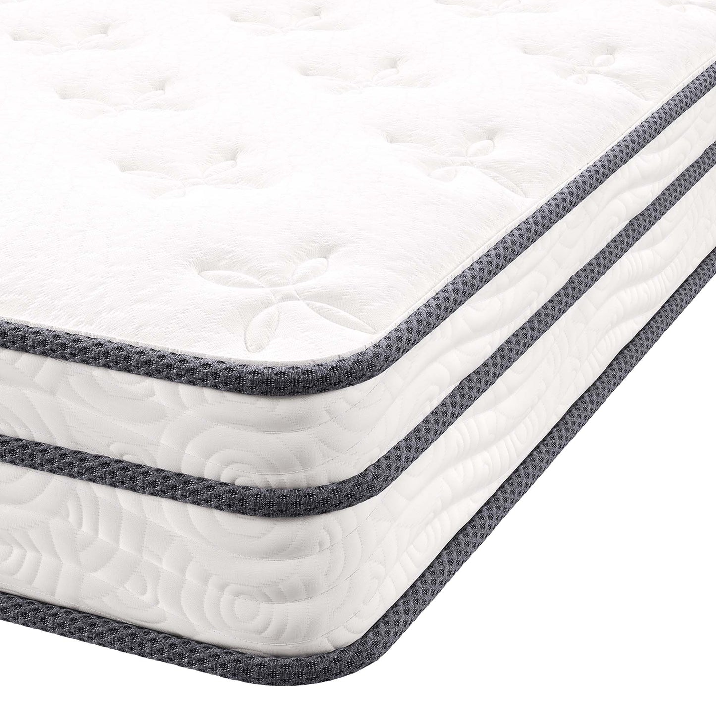 Jenna 6" Innerspring and Foam Narrow Twin Mattress by Furniture for America