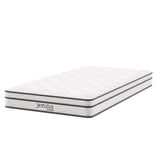 Aria 6" Innerspring and Foam Twin Mattress in White