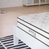 Aria 6" Innerspring and Foam Twin Mattress in White