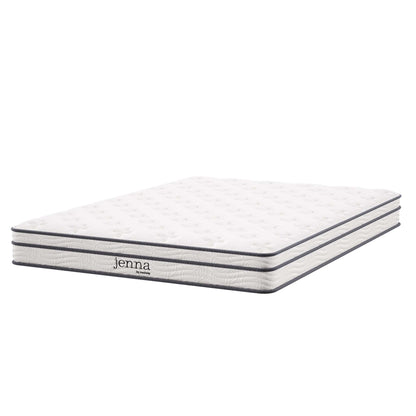 Jenna 6" Innerspring and Foam Full Mattress by Furniture for America