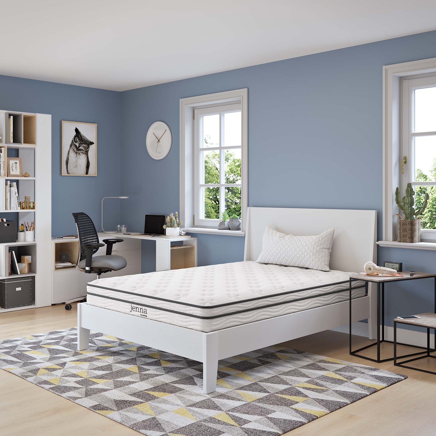 Jenna 6" Innerspring and Foam Full Mattress by Furniture for America