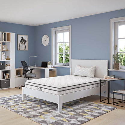 Jenna 6" Innerspring and Foam Full Mattress by Furniture for America