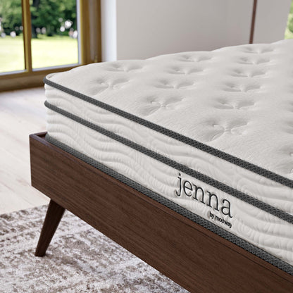 Jenna 6" Innerspring and Foam Queen Mattress by Furniture for America