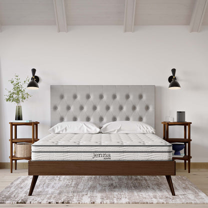 Jenna 6" Innerspring and Foam Queen Mattress by Furniture for America