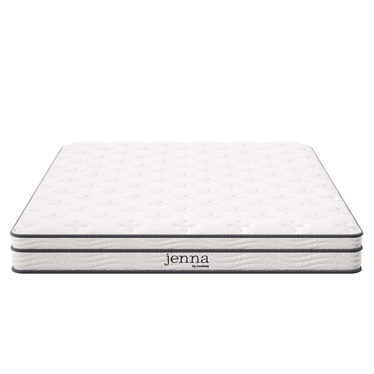 Jenna 6" Innerspring and Foam Queen Mattress by Furniture for America