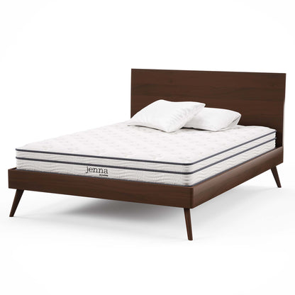 Jenna 6" Innerspring and Foam Queen Mattress by Furniture for America