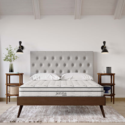 Jenna 6" Innerspring and Foam King Mattress by Furniture for America