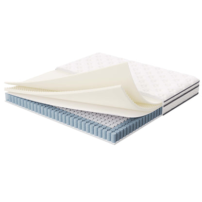 Jenna 6" Innerspring and Foam King Mattress by Furniture for America