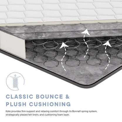 Kate 6" Narrow Twin Mattress by Furniture for America