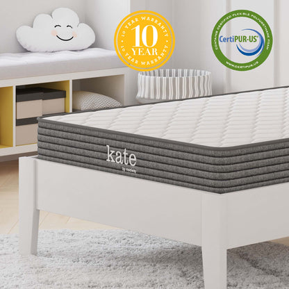 Kate 6" Narrow Twin Mattress by Furniture for America