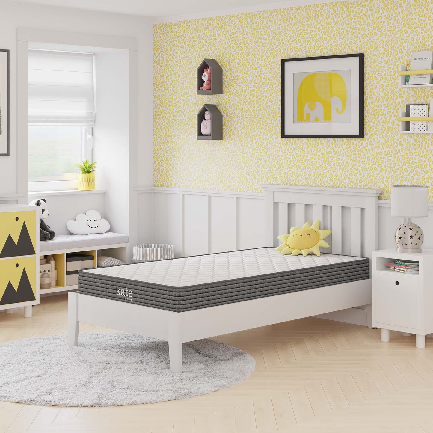 Kate 6" Narrow Twin Mattress by Furniture for America