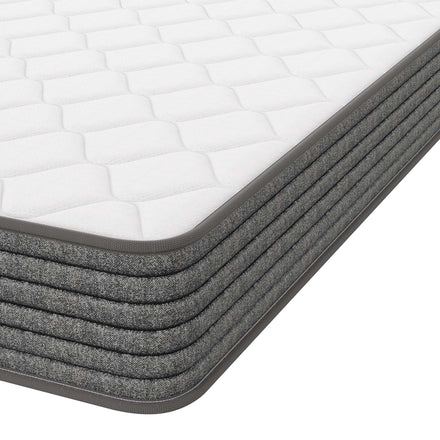 Kate 6" Narrow Twin Mattress in White