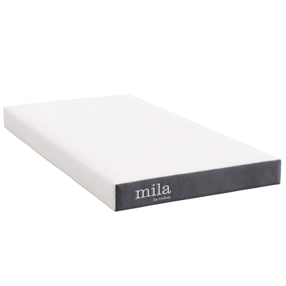 Mila 5" Narrow Twin Mattress by Furniture for America