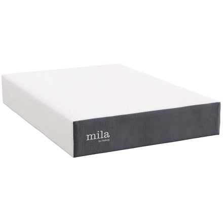 Mila 12" Full Mattress in White
