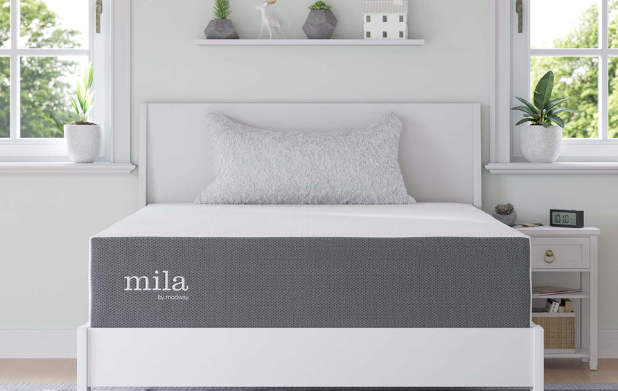 Birch 12" Full Mattress in White