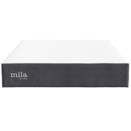 Mila 12" Queen Mattress in White