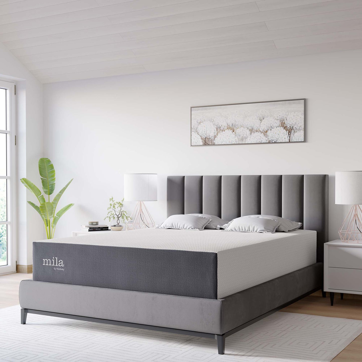 Mila 12" King Mattress by Furniture for America