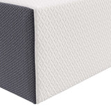 Birch 12" King Mattress in White