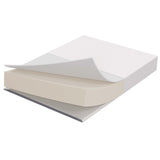 Birch 12" King Mattress in White