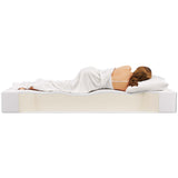 Birch 12" King Mattress in White