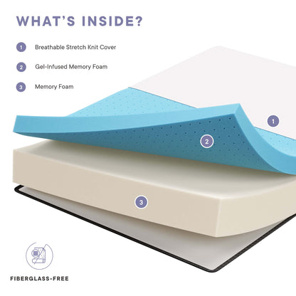 Aveline 12" California King Mattress by Furniture for America