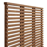 Vera Wall Mount Queen Headboard in Walnut