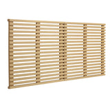 Vera Wall Mount King Headboard in Oak