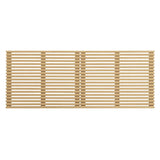 Vera Wall Mount King Headboard in Oak