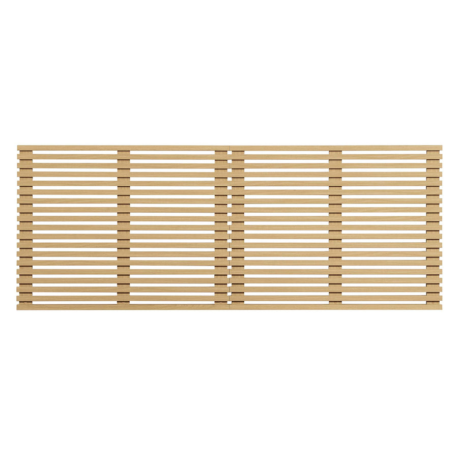Vera Wall Mount King Headboard in Oak