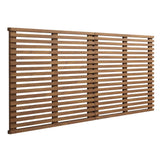Vera Wall Mount King Headboard in Walnut