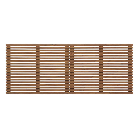 Render Wall Mount King Headboard in Walnut
