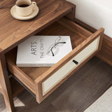 Sorrel Wood Grain Nightstand in Walnut