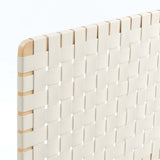 Sloane Weave Vegan Leather Twin Headboard in Natural Beige