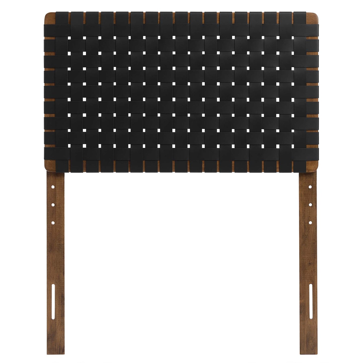 Sparta Weave Vegan Leather Twin Headboard by Furniture For America
