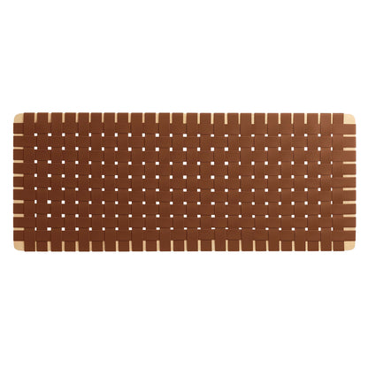 Sparta Weave Vegan Leather Full Headboard by Furniture For America
