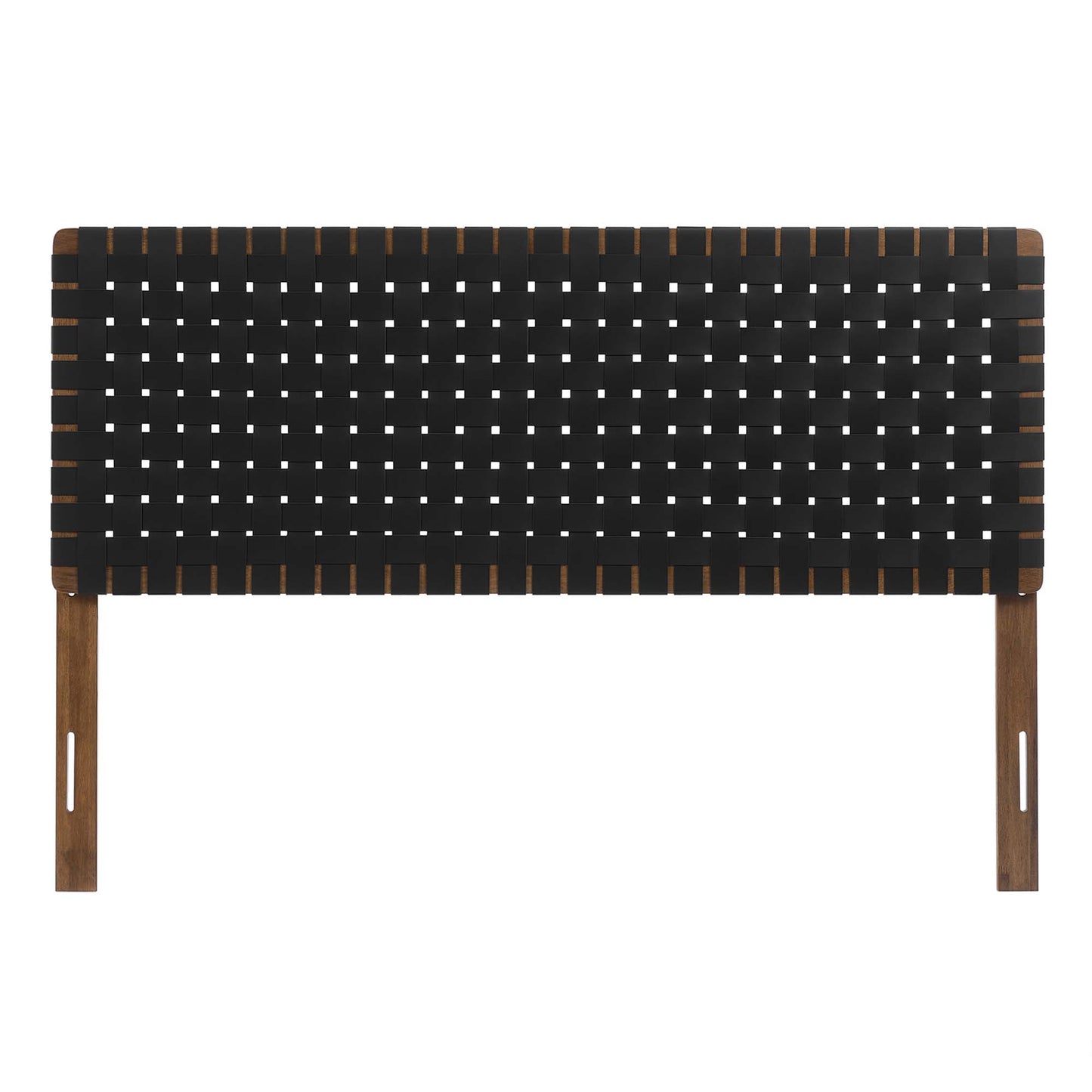 Sparta Weave Vegan Leather Queen Headboard by Furniture For America