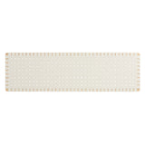 Sloane Weave Wall-Mount Vegan Leather King Headboard in Natural Beige