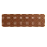 Sloane Weave Wall-Mount Vegan Leather King Headboard in Natural Brown
