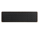 Sloane Weave Wall-Mount Vegan Leather King Headboard in Walnut Black