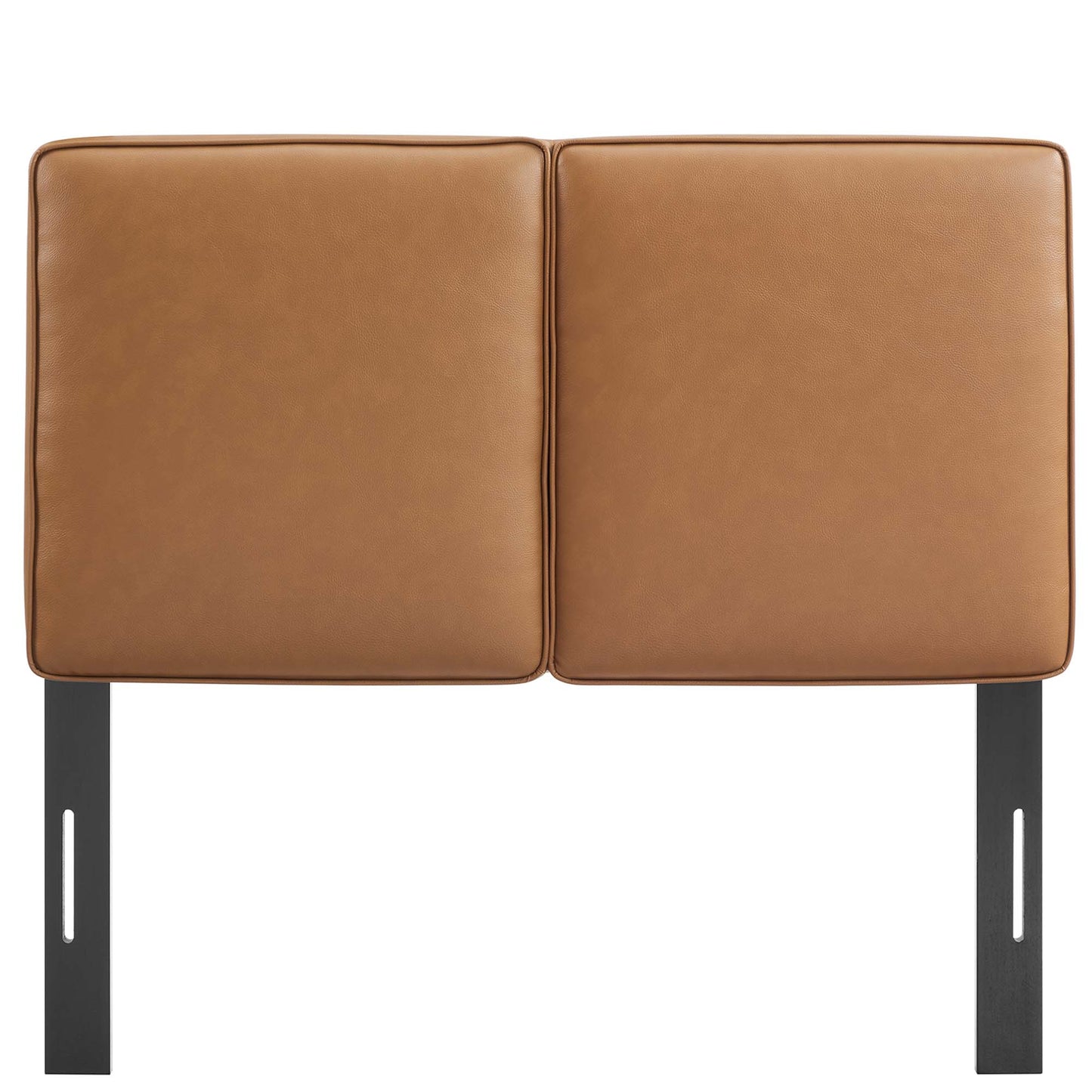 Lindee Vegan Leather Twin Headboard by Furniture For America