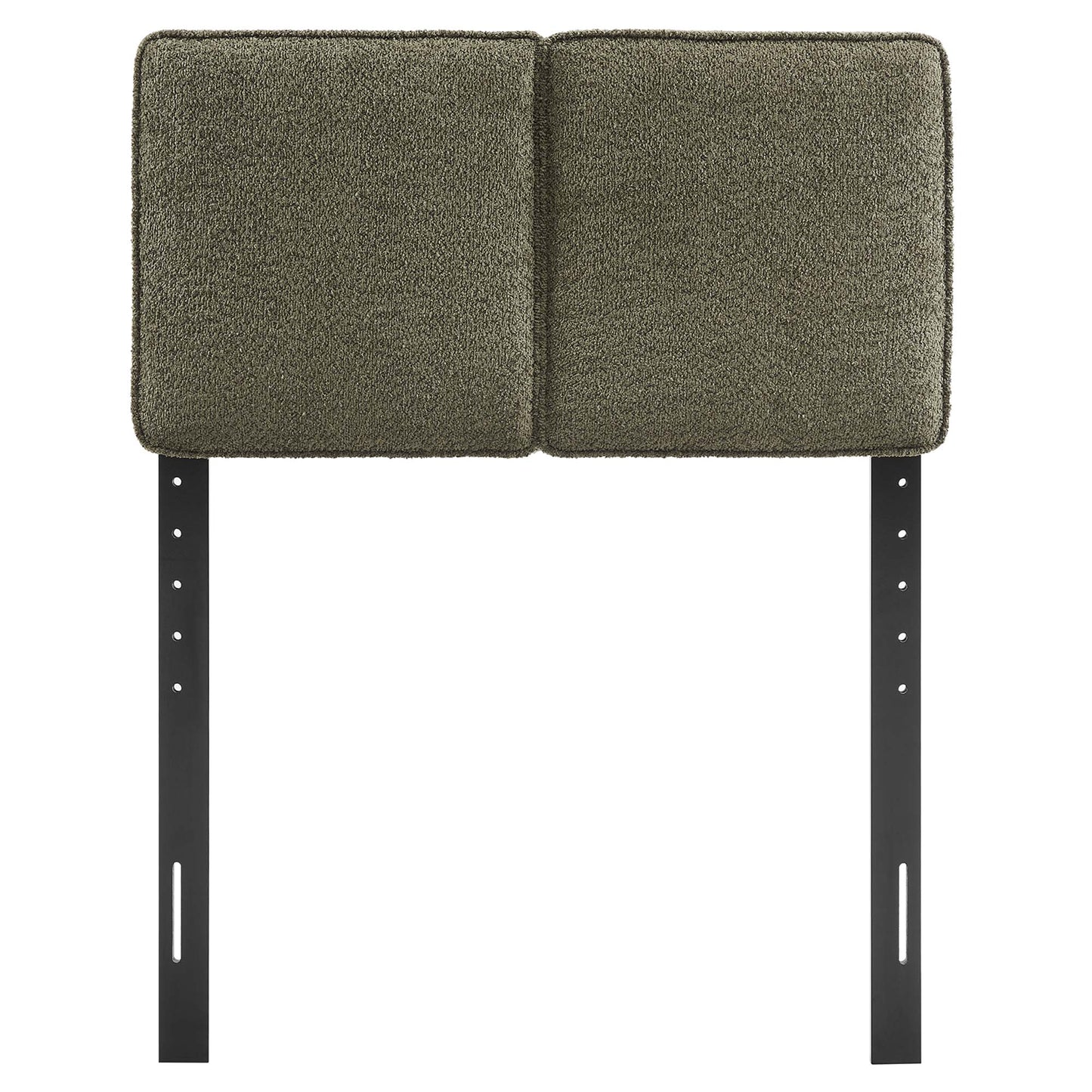 Lindee Boucle Fabric Twin Headboard by Furniture For America