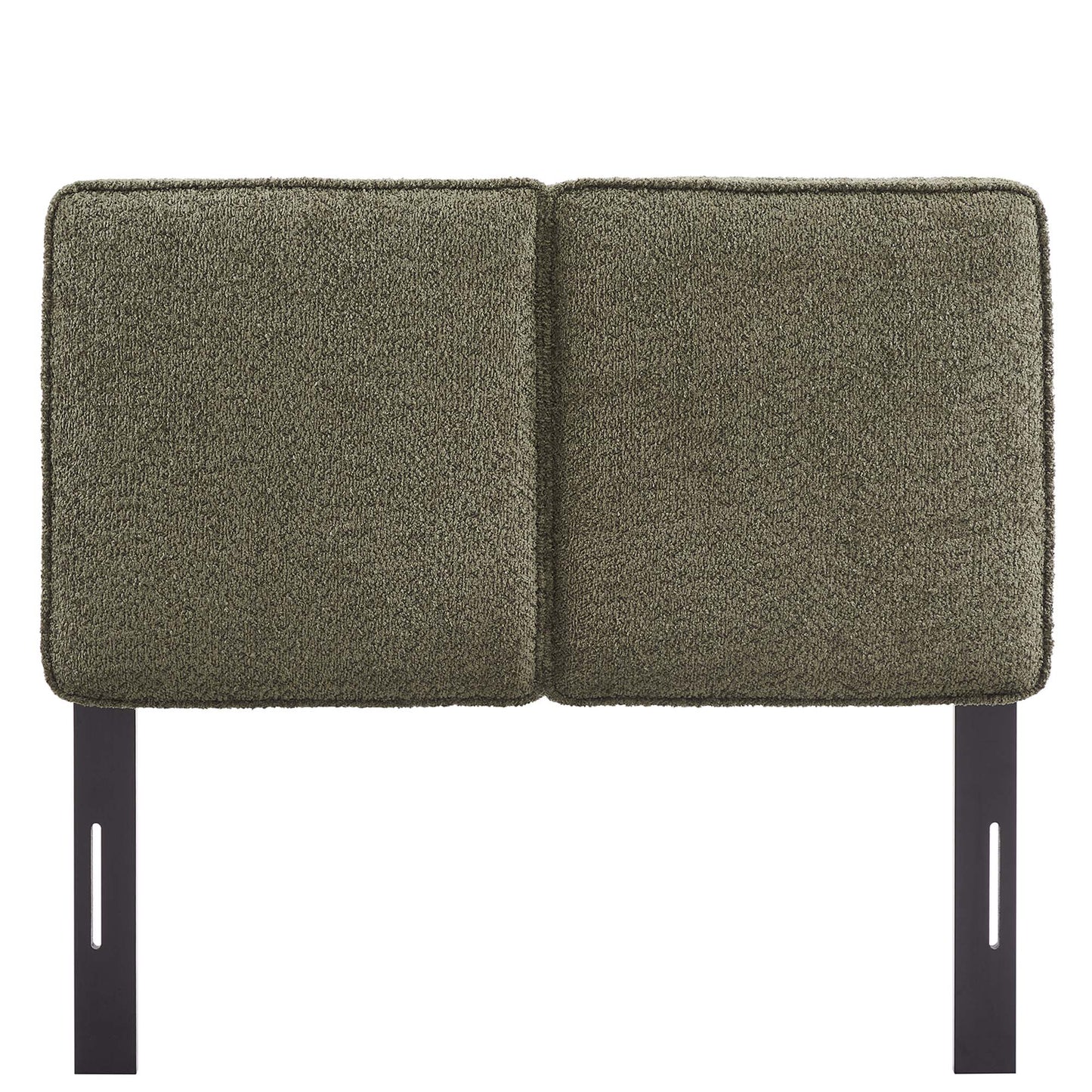 Lindee Boucle Fabric Twin Headboard by Furniture For America