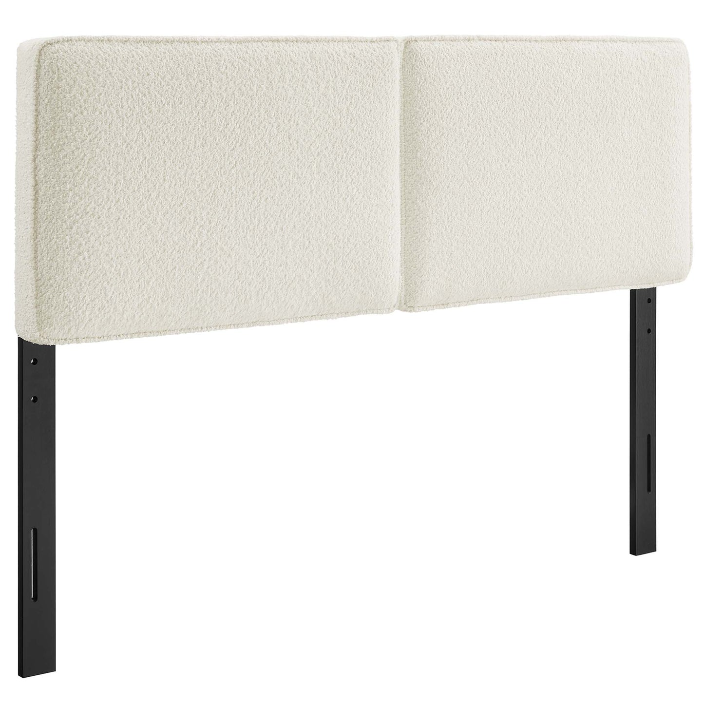 Lindee Boucle Fabric Queen Headboard by Furniture For America