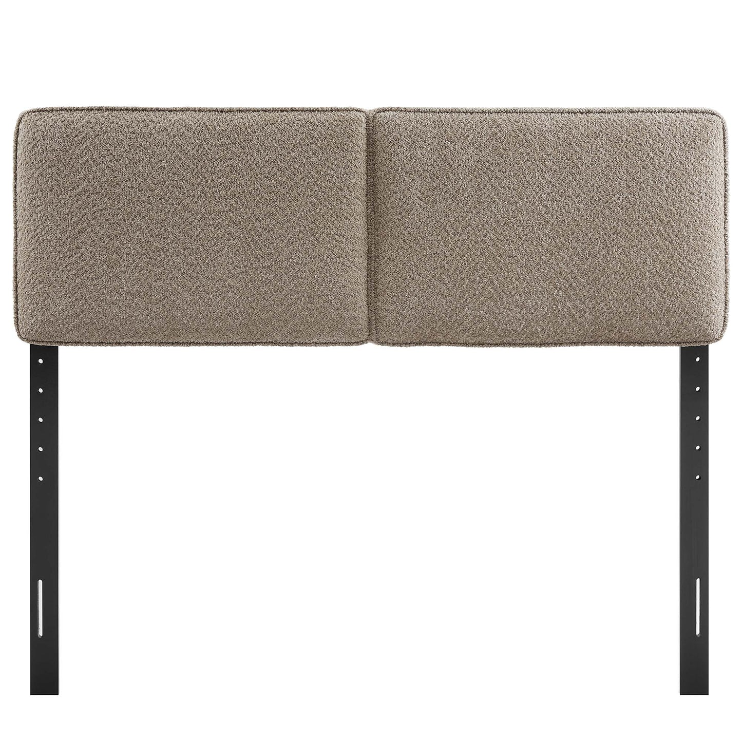 Lindee Boucle Fabric Queen Headboard by Furniture For America